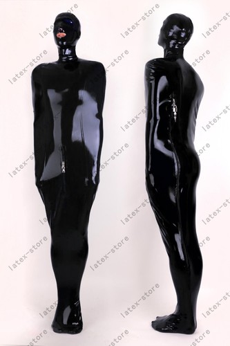 Latex gummi crotch lock - crotch, zipper