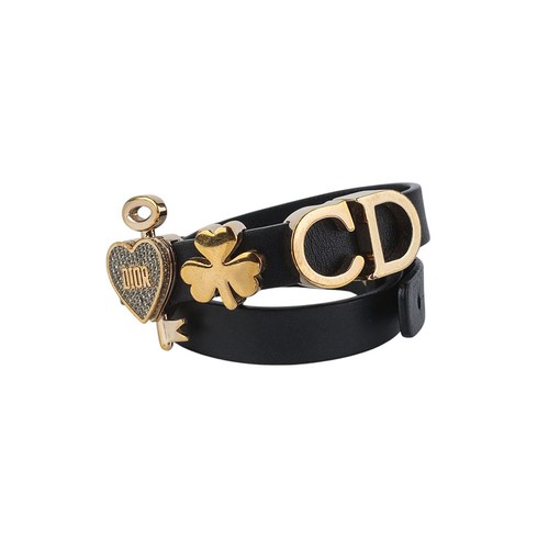 Dior bracelet cuir double - dior,