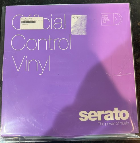 Purple serato control - 12",