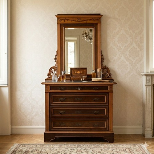 Commode art nouveau ancienne - commode,