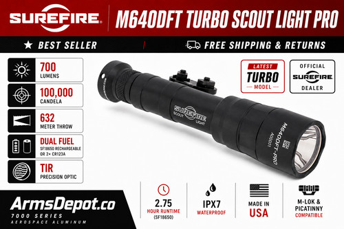 Surefire scout turbo black - surefire,