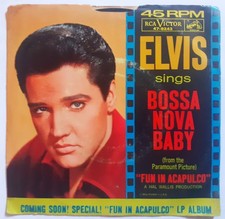 RARE 45T ELVIS PRESLEY-BOSSA