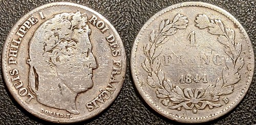 Louis philippe ier 1 franc - louis-philippe,