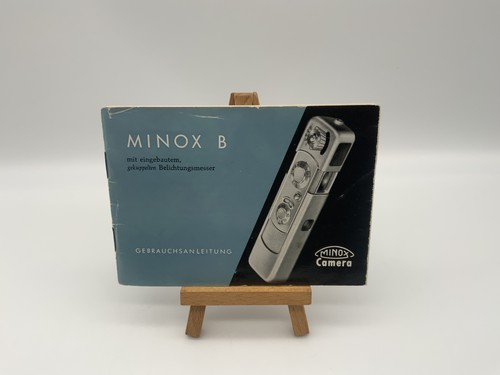 Minox manuel utilisation - manuel, d'utilisation