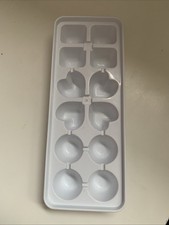 Bac à glaçons avec 3 formes différentes 4 ronds  4 cœurs 4 carrés