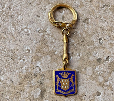 Porte clefs émaillé blason