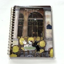 Carnet de collaboration original Gaspard et Lisa × Hello Kitty NEUF Japon Rare