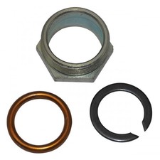 Kit écrou joint jonc de pot d'échappement pour mobylette MBK 51V Neuf