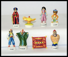 FÈVES ANCIENNES "ALADIN" 8 FÈVES - V