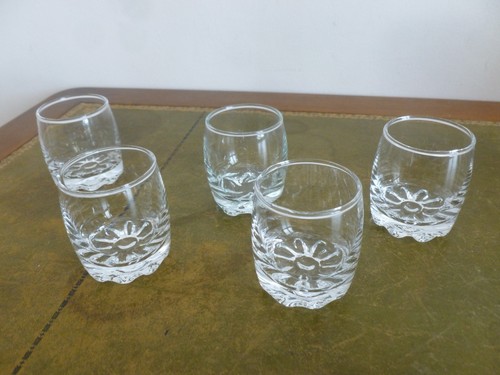 Lot cinqs verres shot - verres, a