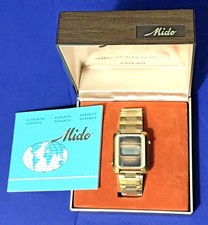 RARE Vintage Mido SWISSONIC