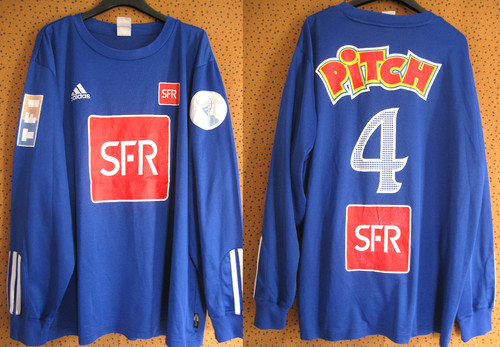 Maillot porté adidas bleu - porté,