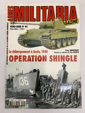 MILITARIA n°H-S n°45; Le débarquement à Anzio 1944, Opération Shingle