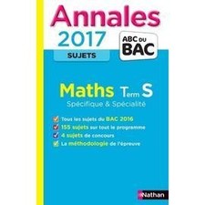 Livre Les Annales Du Bac Maths Terminale S Spécificité Et Spécialité - Non Corr