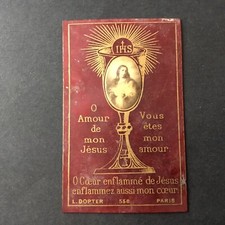 DOPTER Image Pieuse XIX CHRIST