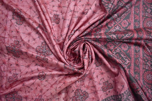 Tissu artisanal doux - , imprimé