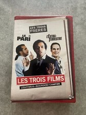 COFFRET DVD LES INCONNUS..Les Trois frères + Le Pari + L'Extra-Terrestre.. Rare