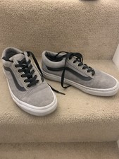 Chaussures grises Vans Old