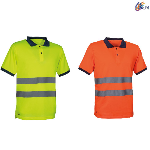 Polo haute visibilité cofra - polo,