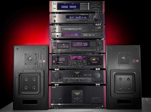 Sony hifi tower - sony, es