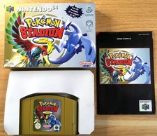 POKÉMON STADIUM 2 COMPLET BOÎTE NOTICE NINTENDO 64 N64 PAL FRA CIB OVP Bon état