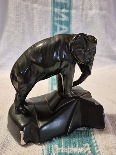 Sculpture éléphant pierre - en,