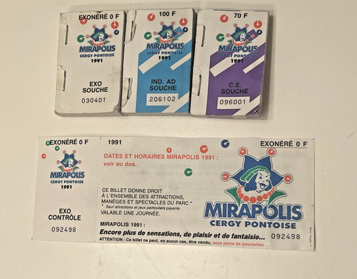 Lot souche 1 billet - 3,