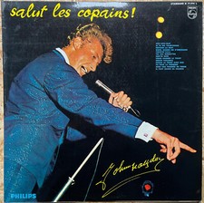 JOHNNY HALLYDAY Salut les copains ! 1961 Imprimerie Richir Mono LP PHilips 33T