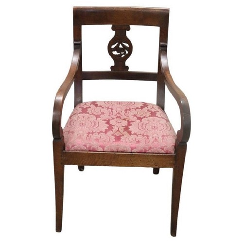 Fauteuil noyer fin - fauteuil, du