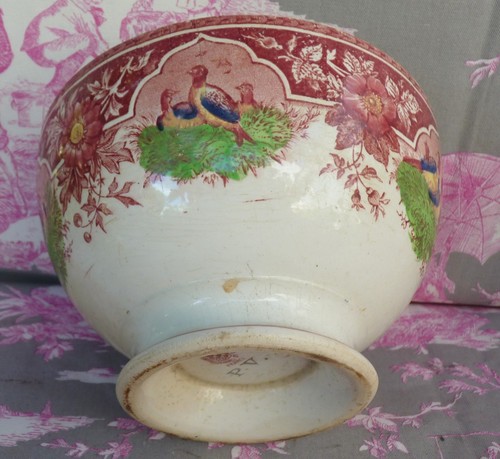 Grand bol ancien digoin - bol,
