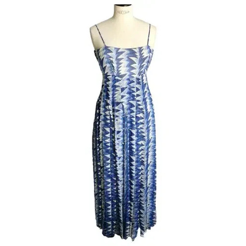 Chanel robe bretelles soie - soie, et