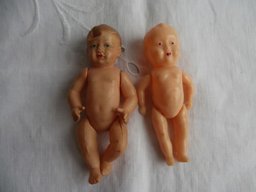 Deux petits baigneurs - baigneurs, anciens