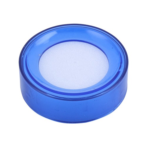Casier plastique bleu rond - casier,
