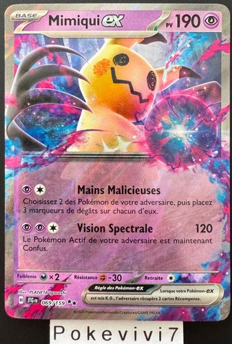 Carte pokemon mimiqui 069 - mimiqui, 069/159