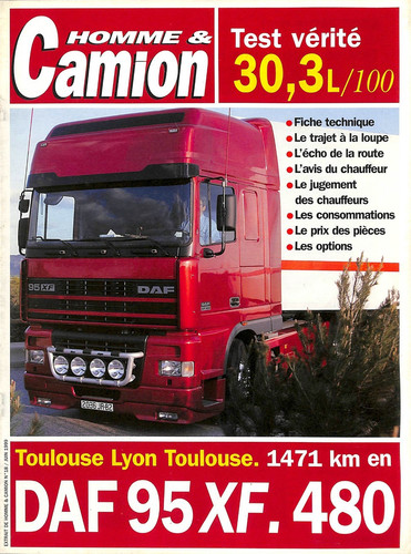 Daf trucks revue homme - trucks, et