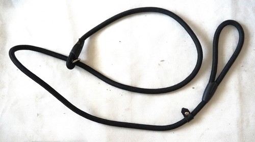 Laisse avec collier coulissant