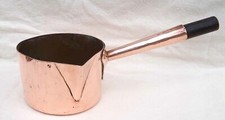 French Chef Cookware Sugar Sirup Candy Sauce Pan Copper E