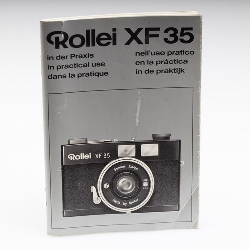 Rollei camera english - rollei, xf