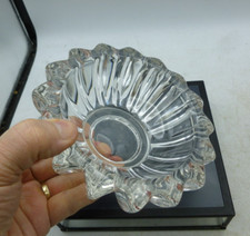 Coupe en cristal vide poche D'AVESN.