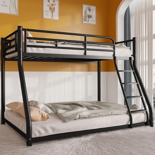 Metal twin over full size - full, bunk