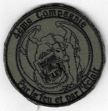 INSIGNE TISSU, PATCH MILITAIRE
