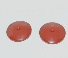 LEGO Star Wars : 2x Disque Radar 4 x 4 - Réf 3960 rouge foncé - Set 75025 7964 