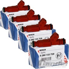 4X BOSCH INJECTEUR 0 280 155
