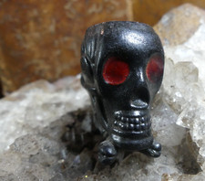 Black Terracotta Pipe Carved