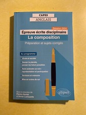 CAPES Anglais - Epreuve de composition - Session 2020 - Préparation et sujets co