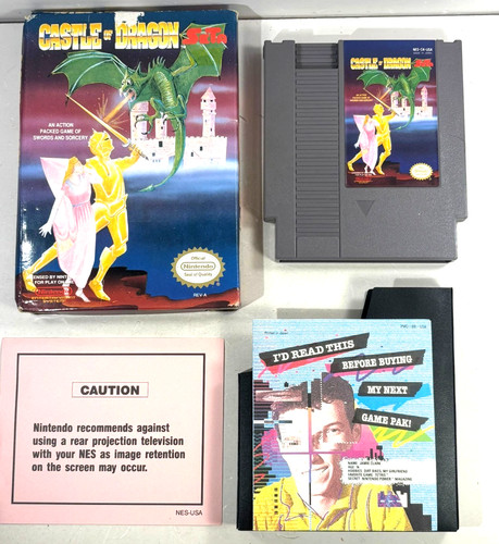 Castle dragon nintendo - of,