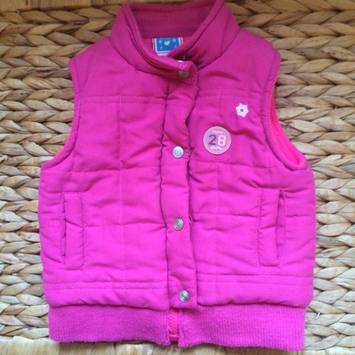 Gilet ski neige fille rose - gilet,