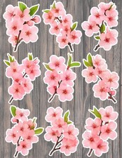 Sakura Flower Die Cut Vinyl