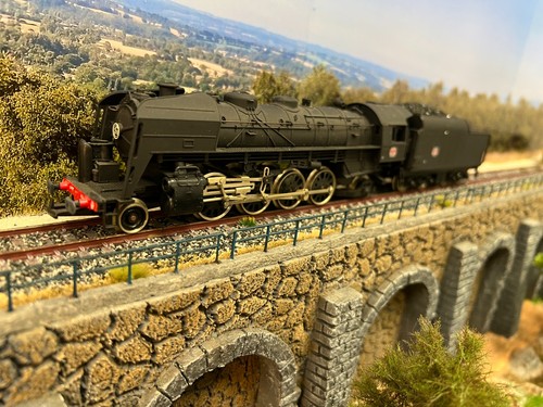 Locomotive vapeur 141 jouef - locomotive, r