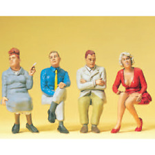 Preiser 0 65352 - Voyageurs Assis (4 Figurines), 1:43 Neuf